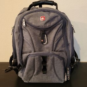 Swissgear 1900 ScanSmart Laptop Backpack - Heather Gray
